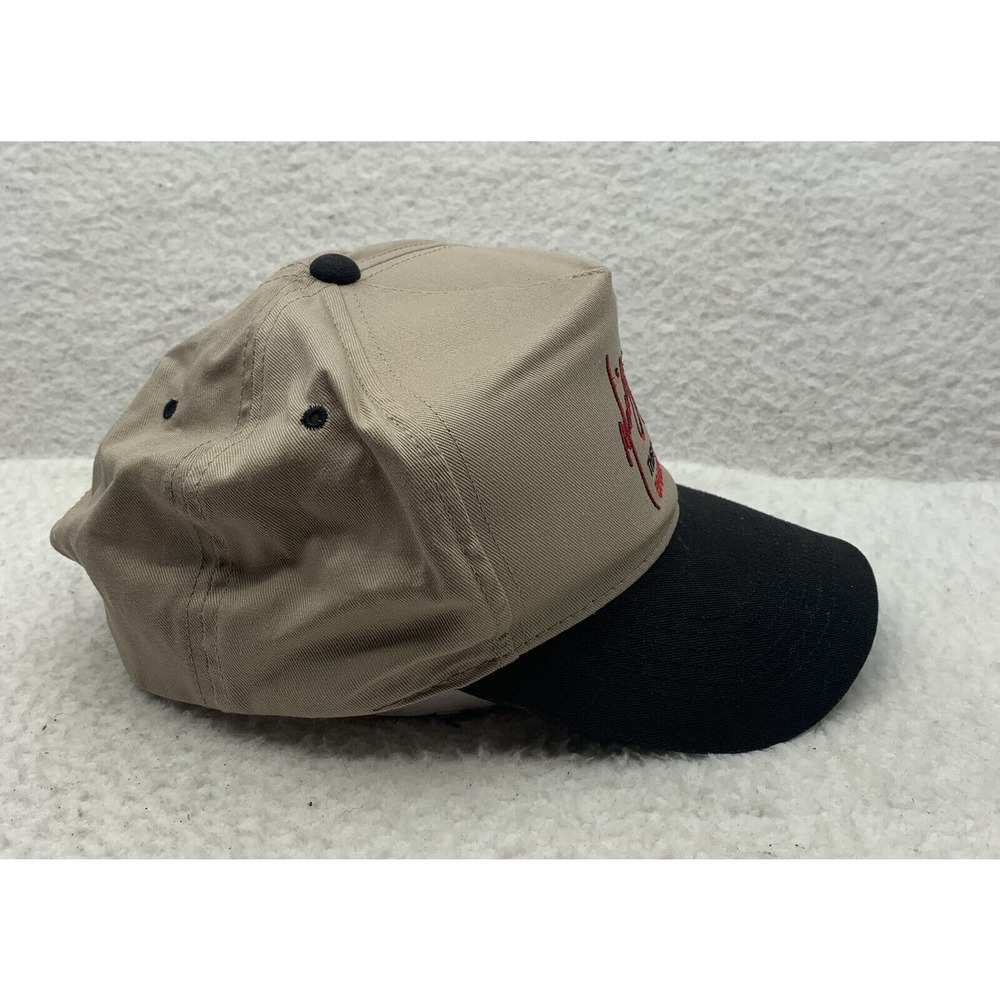 VTG Mickey Gilley Theatre Blockhead‎ Hat Mens OSFM Snapback Branson Missouri Tan - Picture 5 of 8